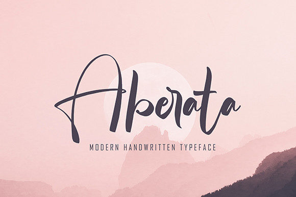 Aberata: The Script Font That Elevates Campaign Visuals