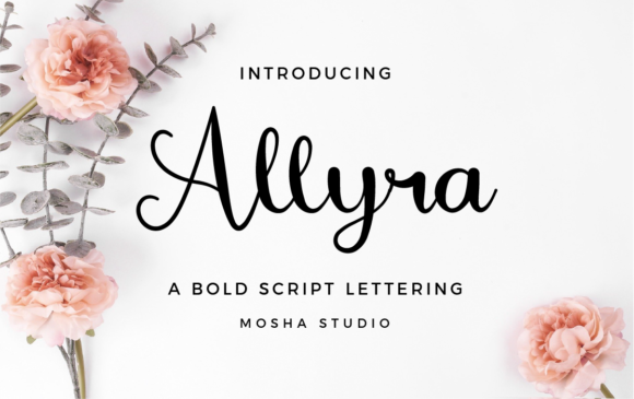 Allyra: A Delicate Script Font for Editorial Elegance