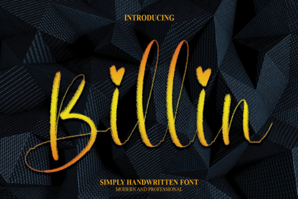 Billin Script Font: Elevate Brand Visuals With Elegant Typography