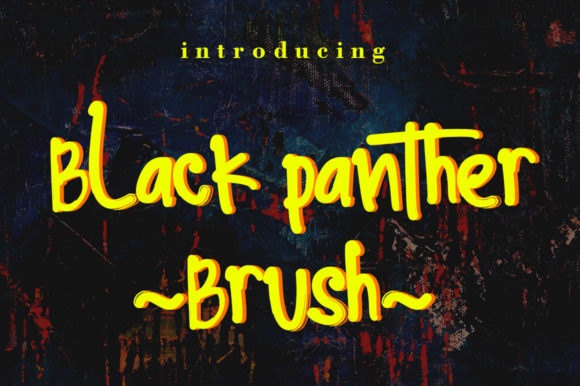 Black Panther Brush: The Script Font That Transformed My Brand Identity