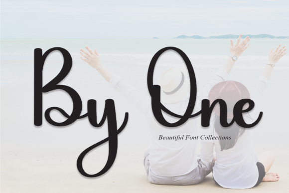 By One Script Font: Elevate Your Brand Identity with Fluid Elegance