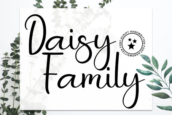 Daisy Family: The Script Typeface That Elevates Campaign Visuals
