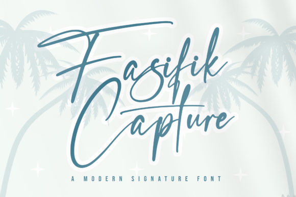 Fasifik Capture: A Playful Script Font for Bold Branding
