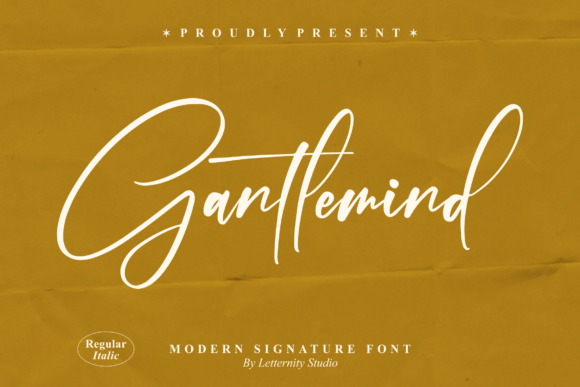 Gantlemind: The Script Font That Elevates Campaign Visuals