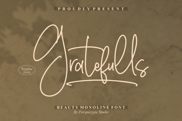 Gratefulls: A Monoline Script Font Review for Modern Branding