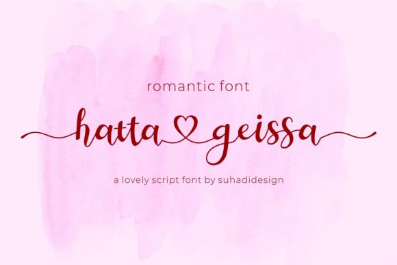 Hatta Geissa: The Elegant Script Font for Handmade Brands