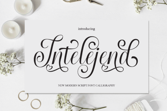 Intelejend Script Font Review