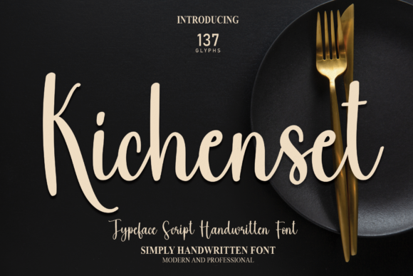 Kichenset: The Script Font That Elevates Small Business Branding