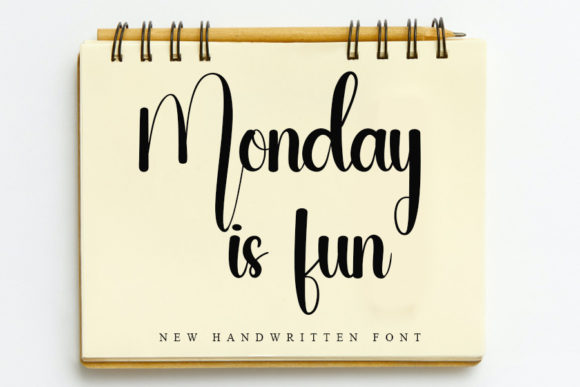 Monday is Fun: The Script Font That Transforms Small Business Branding