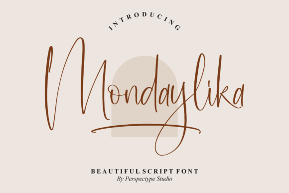 Mondaylika: The Perfect Script Font for Handmade Labels and Branding