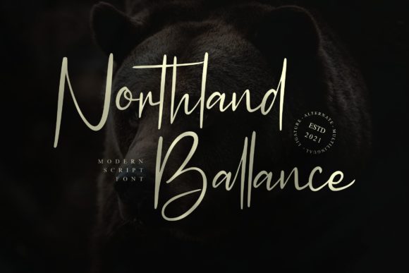 Northland Ballance: The Perfect Script Font for Handmade Crafts