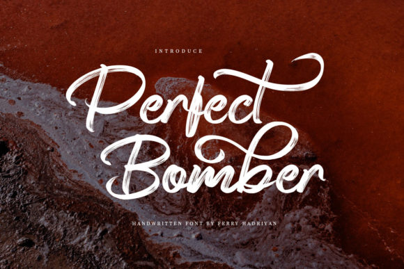 Perfect Bomber: A Script Font for Modern Web Branding