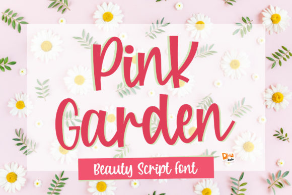 Pink Garden: A Creative Script Font for Modern Campaign Design