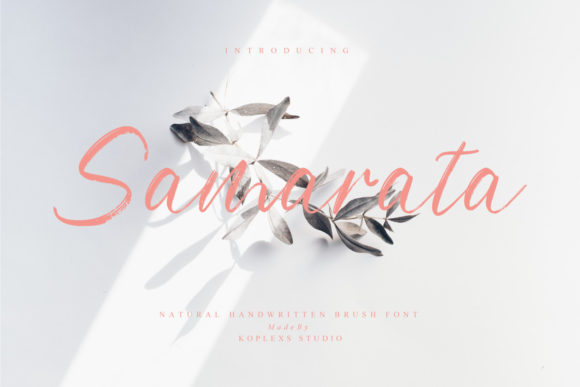 Samarata Script Font: Elevate Your Handmade Brand Identity