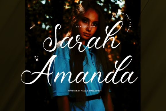 Sarah Amanda Script Font Review: A Dainty Choice for Brand Identity