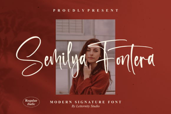 Semilya Fontera: A Playful Script Font for Memorable Brand Identity