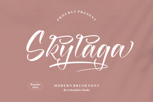 Skylaga: Elevating Web Design with a Delicate Script Typeface
