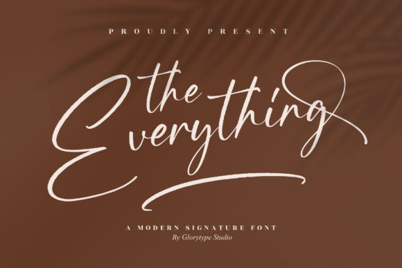 The Everything: A Script Font That Elevates Campaign Visuals