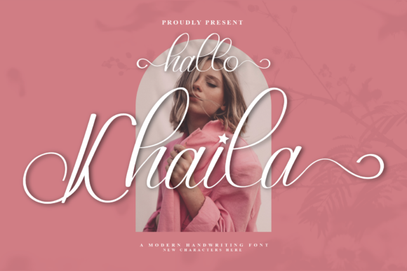 Upgrade Your Brand Identity with the Hallo Khaila Script Typeface