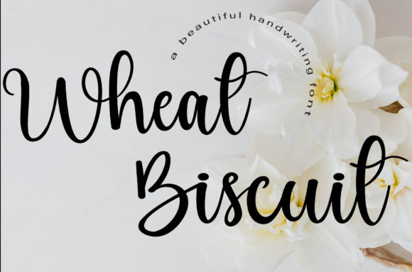 Wheat Biscuit: The Script Font That Adds Luxury to Your Brand Identity
