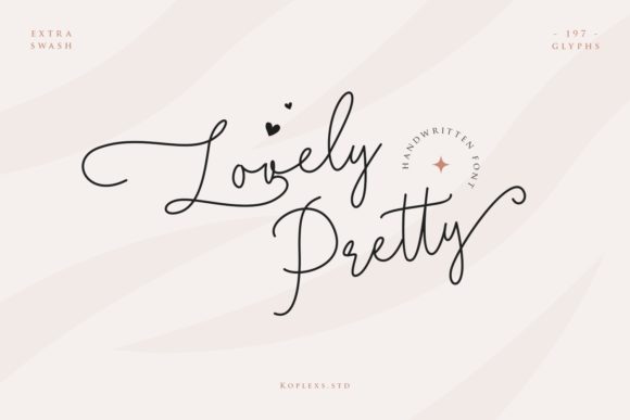 Why Lovely Pretty Is the Perfect Script Font for Boutique Branding
