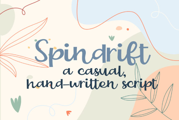 ZP Spindrift: A Handwritten Script Font for Modern Brand Identity